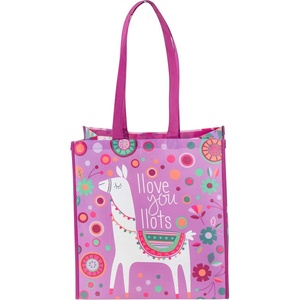 image:imageStephen Joseph Large Recycled Gift Bag with Handles Kids Reusable Birthday Party Gift Bag Shopping BagLlama