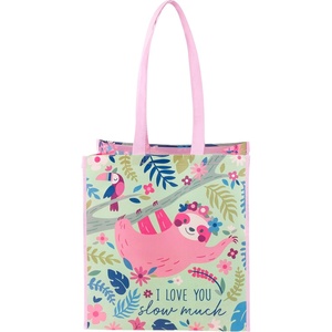 image:imageStephen Joseph Large Recycled Gift Bag with Handles Kids Reusable Birthday Party Gift Bag Shopping BagSloth