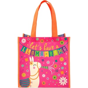 image:imageStephen Joseph Medium Recycled Gift Bag with Handles Kids Reusable Birthday Party Gift Bag Shopping BagLLAMA