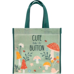 image:imageStephen Joseph Medium Recycled Gift Bag with Handles Kids Reusable Birthday Party Gift Bag Shopping BagMushroom